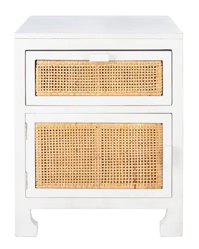 Safavieh Dave Nightstand In White