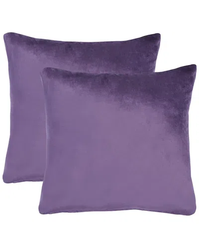 Safavieh Davina Pillow In Purple