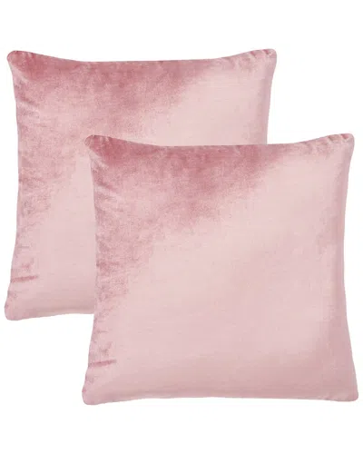 Safavieh Davina Pillow In Pink