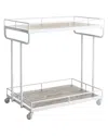 Safavieh Dawson 2-tier Rect Bar Cart