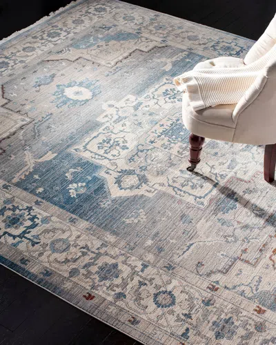Safavieh Dealey Power-loomed Rug, 6' X 9' In Blue