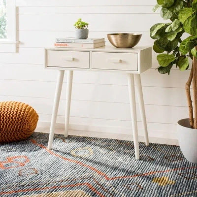 Safavieh Dean 2 Drawer Console In Gray