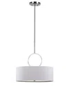 Safavieh Debonair 3-light Ring Drum Adjustable Pendant