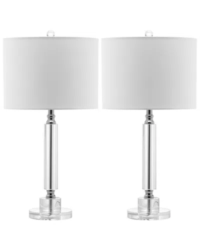 Safavieh Deco 24.5in Column Crystal Lamp