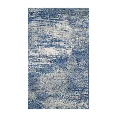 Safavieh Deion Abstract Rectangular Rugs In Blue