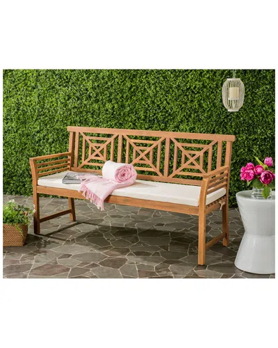 Safavieh Del Outdoor Mar 3 Seat Bench
