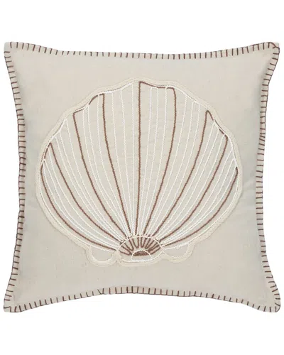 Safavieh Della Seashell Pillow In Multi