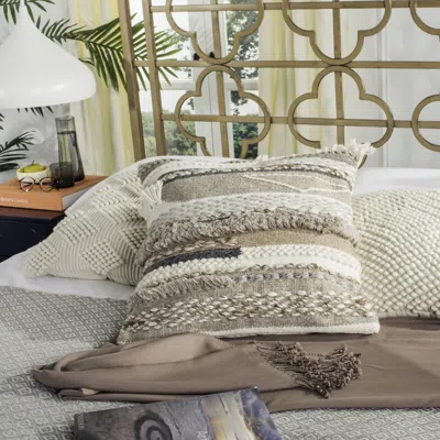Safavieh Demna Pillow In Gray