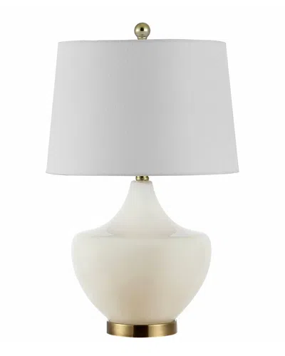 Safavieh Demra 25in Table Lamp In White