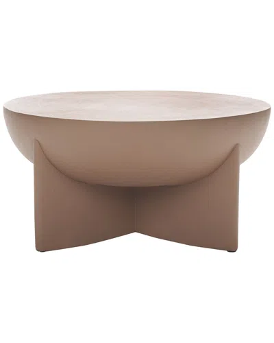 Safavieh Devan Coffee Table In Orange