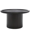 Safavieh Devin Round Coffee Table In Black