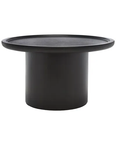 Safavieh Devin Round Coffee Table In Black