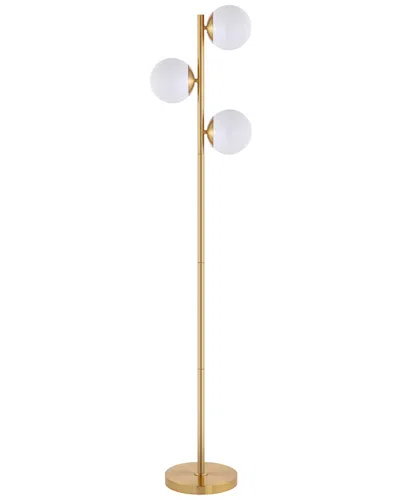 Safavieh Devlyn 3lt Floor Lamp In Gold