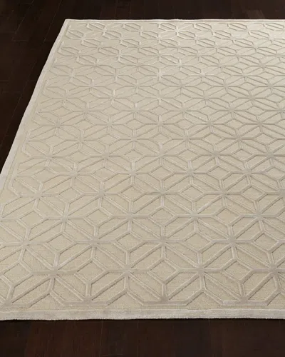 Safavieh Diamond Filigree Rug, 9' X 12' In Tan/ivory