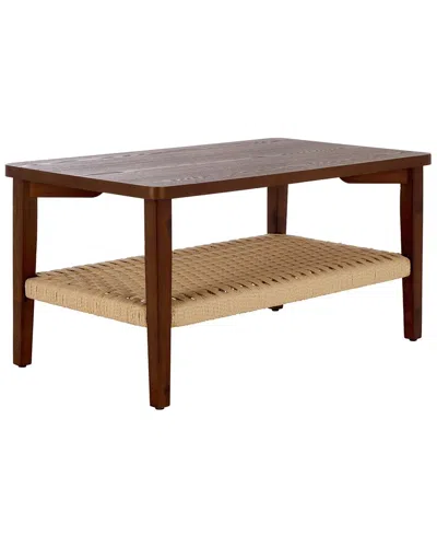 Safavieh Dino 1-shelf Coffee Table In Brown