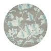Safavieh Dip Dye Collection Jessie Floral Round Area Rug In Multi