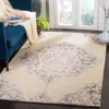 Safavieh Dip Dye Hand Made Area Rug, Beige / Blue Traditional Style Non Shedding In Neutral