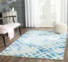 Safavieh Dip Dye Hand Made Area Rug, Blue / Ivory Contemporary Style Non Shedding In Blue