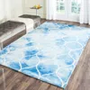 Safavieh Dip Dye Hand Made Area Rug, Blue / Ivory Contemporary Style Non Shedding In Blue