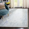 Safavieh Dip Dye Hand Made Area Rug, Blue / Ivory Traditional Style Non Shedding In Blue