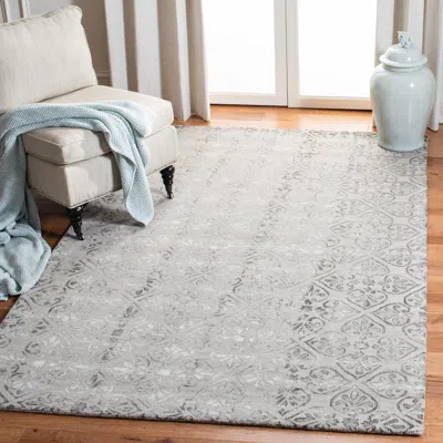 Safavieh Dip Dye Hand Made Area Rug, Dark Beig Traditional Style Non Shedding