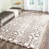 Safavieh Dip Dye Hand Made Area Rug, Ivory / Brown Contemporary Style Non Shedding In Neutral