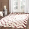 Safavieh Dip Dye Hand Made Area Rug, Ivory / Maroon Contemporary Style Non Shedding In Brown
