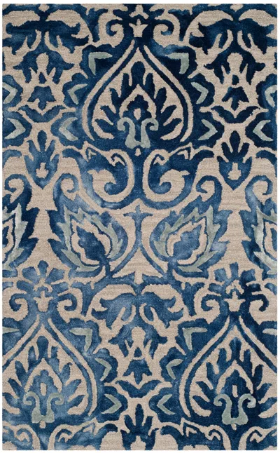 Safavieh Dip Dye Handmade Rug In Blue