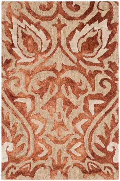 Safavieh Dip Dye Handmade Rug In Brown