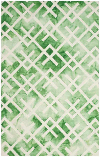 Safavieh Dip Dye Handmade Rug In Green