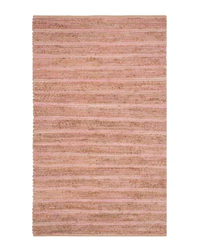 Safavieh Discontinued  Cape Cod Hand-woven Rug In Pink