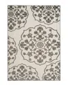 Safavieh Discontinued  Cottage Indoor/outdoor Rug In Brown