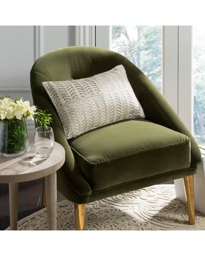 SAFAVIEH SAFAVIEH DASH COWHIDE PILLOW