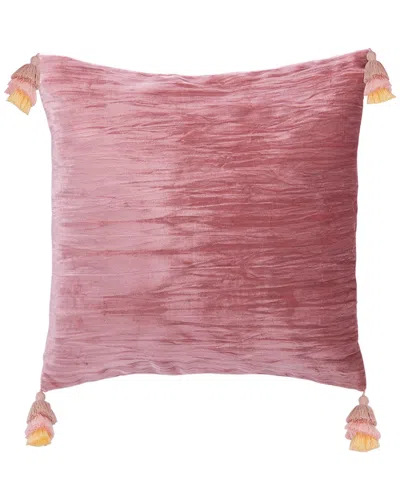Safavieh Gwena Pillow In Pink