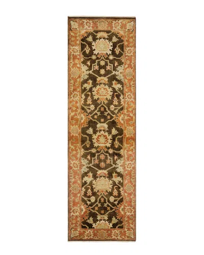 Safavieh Discontinued  Oushak Hand-knotted Rug In Brown