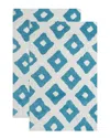 Safavieh Discontinued  Set Of 2 Diamond Tufted Bath Mat