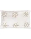 Safavieh Discontinued  Sydnee Snowflake Pillow