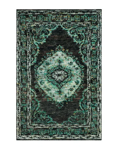 Safavieh Discontinued  Tangier Hand-knotted Rug In Green