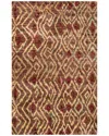 Safavieh Dnu Bohemian Hand-knotted Rug In Brown