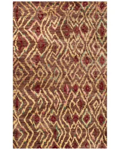 Safavieh Dnu Bohemian Hand-knotted Rug In Brown