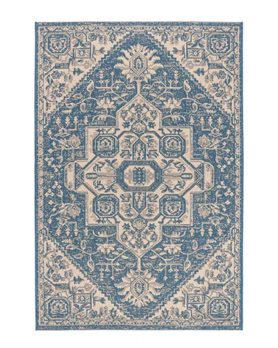 Safavieh Dnu  Beach House Indoor/outdoor Rug In Cream