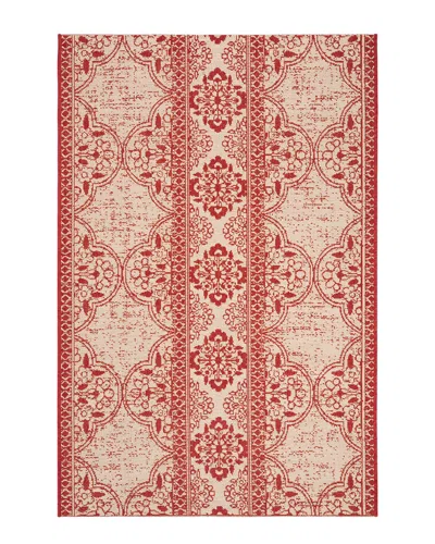 Safavieh Dnu  Beach House Indoor/outdoor Rug In Red