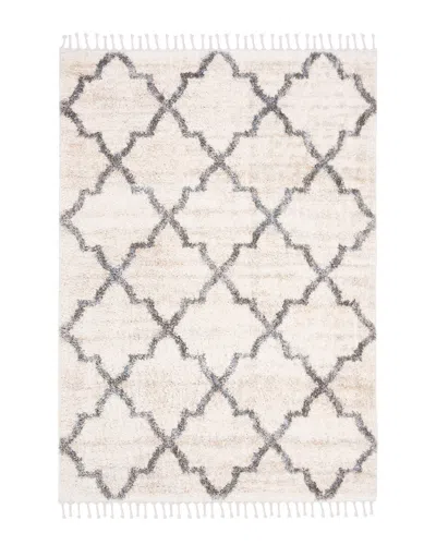 Safavieh Dnu  Berber Shag Rug In Neutral