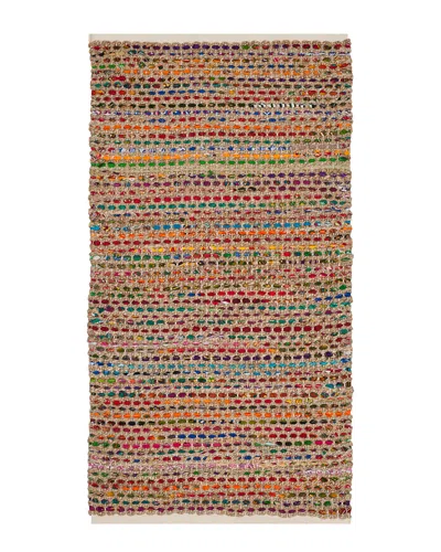 SAFAVIEH DNU SAFAVIEH CAPE COD COTTON AND JUTE RUG