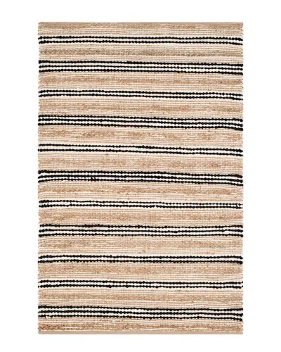 Safavieh Dnu  Cape Cod Cotton And Jute Rug In Brown