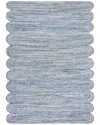 Safavieh Dnu  Cape Cod Jute & Cotton Area Rug In Blue