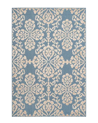 Safavieh Dnu  Cottage Indoor/outdoor Rug In Blue