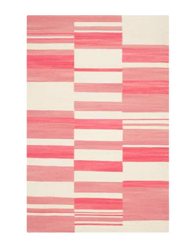 Safavieh Dnu  Kilim Flat-weave Rug In Pink