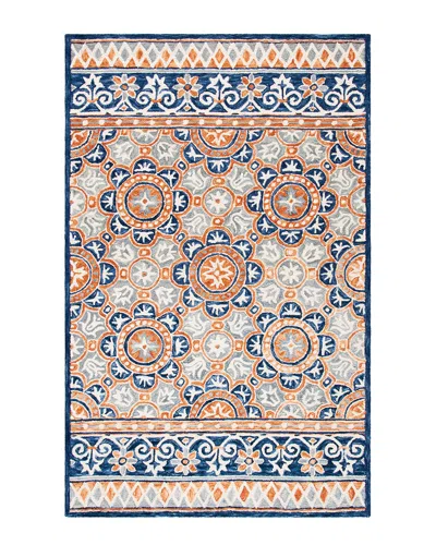 Safavieh Micro-loop Hand-tufted Rug In Blue