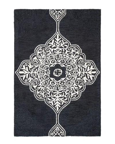 Safavieh Dnu  Micro-loop Hand-tufted Rug In Gold